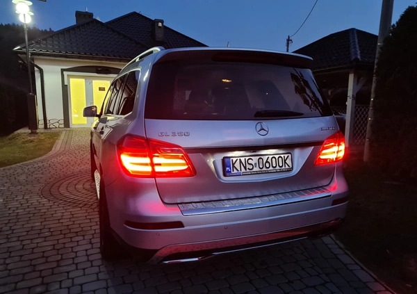 Mercedes-Benz GL cena 137000 przebieg: 192000, rok produkcji 2013 z Grodzisk Mazowiecki małe 172